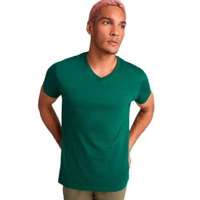 Gift Campaign T-shirt tubolare da uomo con scollo a V in cotone da 155 g/m² Roly> Magliette Personalizzate