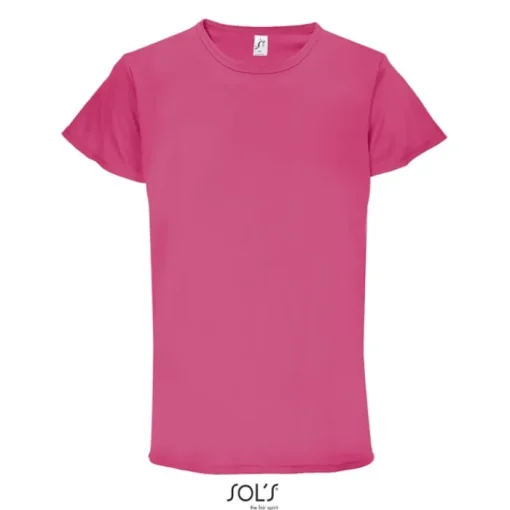 Gift Campaign T-shirt unisex con girocollo piquet di poliestere 130g/m2 SOL'S Sprint> Gadget Palestra|Magliette Tecniche