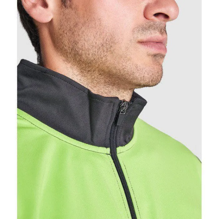 Gift Campaign Tuta con petto a contrasto e colletto 225 g/m2 Roly Direct Evans> Felpe Personalizzate