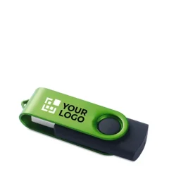 Gift Campaign USB corpo di gomma velocitá da 3.0 con clip colorata Colorclip 3.0></noscript> Chiavette Usb Economiche