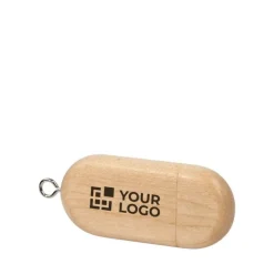 Gift Campaign USB in legno personalizzate di forma ovale USB LEGNO OVALE> Gadget Ecologici|Chiavette Usb Ecologiche