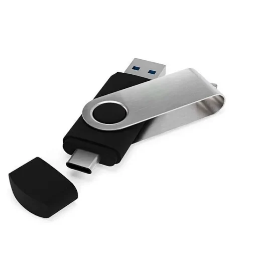 Gift Campaign USB personalizzata con doppia connessione velocità 3.0 Techmate-C 3.0> Chiavette Usb Economiche