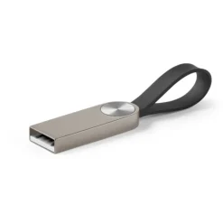 Gift Campaign USB personalizzata metallica con laccetto in silicone Ironflash> Chiavette Usb Di Metallo