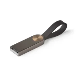 Gift Campaign USB personalizzata metallica con laccetto in silicone Ironflash> Chiavette Usb Di Metallo