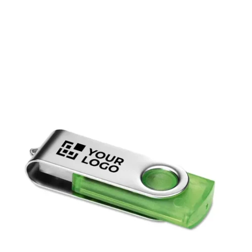 Gift Campaign USB personalizzate con corpo trasparente velocitá 3.0 Clearmate 3.0> Chiavette Usb Economiche