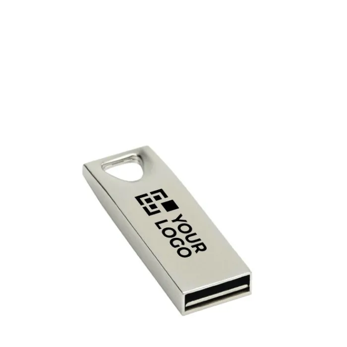 Gift Campaign USB promozionale con occhiello triangolare Compacto Triangle> Chiavette Usb Di Metallo