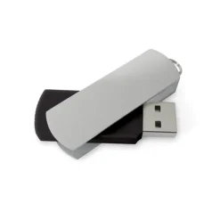 Gift Campaign USB pubblicitaria girevole con grande area di stampa Metalflash> Chiavette Usb Di Metallo