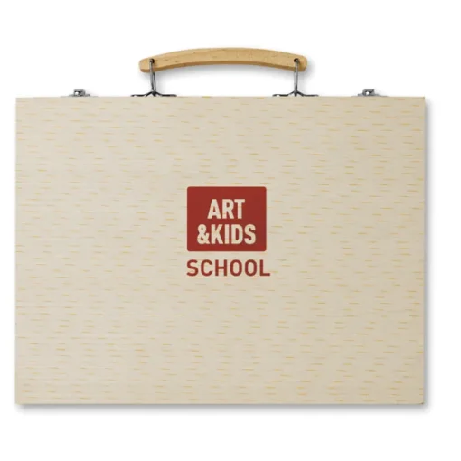 Gift Campaign Valigetta di con 66 accessori per colorare e pitturare Happy Kid> Regali Per Bambini|Matite Colorate