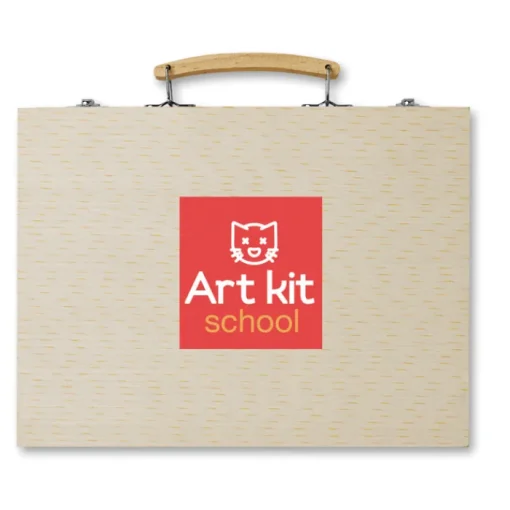 Gift Campaign Valigetta di con 66 accessori per colorare e pitturare Happy Kid> Regali Per Bambini|Matite Colorate