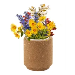 Gift Campaign Vasetti personalizzati con bicchiere, substrato e semi di fiori di campo> Vasetti Con Semi