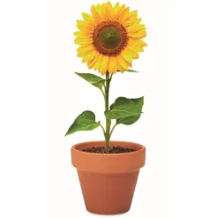 Gift Campaign Vasetti personalizzati di terracotta con terriccio e semi di Girasole></noscript> Vasetti Con Semi