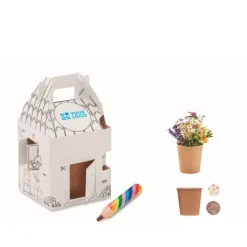 Gift Campaign Vasetto con semi di fiori di miele e matitone per bambini></noscript> Vasetti Con Semi
