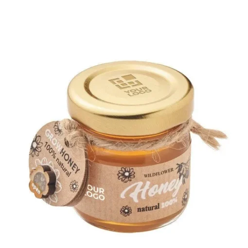 Gift Campaign Vasetto di miele da 50g con semi da piantare WildFlower> Altri Utensili Da Cucina