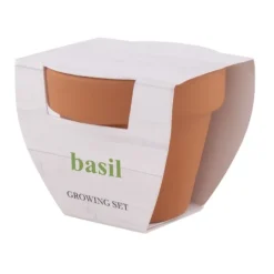 Gift Campaign Vasetto terracotta pubblicitario con terriccio e semi basilico Basil><noscript><img width=