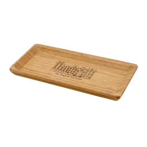 Gift Campaign Vassoio pubblicitario in legno di bambù da 25 cm Little Bamboo> Altri Utensili Da Cucina