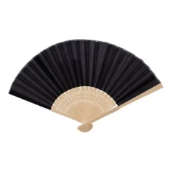 Gift Campaign Ventagli personalizzati in poliestere e bambù con decorazioni sulle aste></noscript> Ventagli