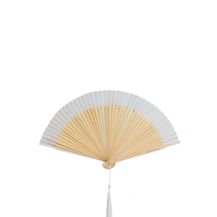 Gift Campaign Ventagli personalizzati in bambù con nappina coordinata da 21 cm> Ventagli