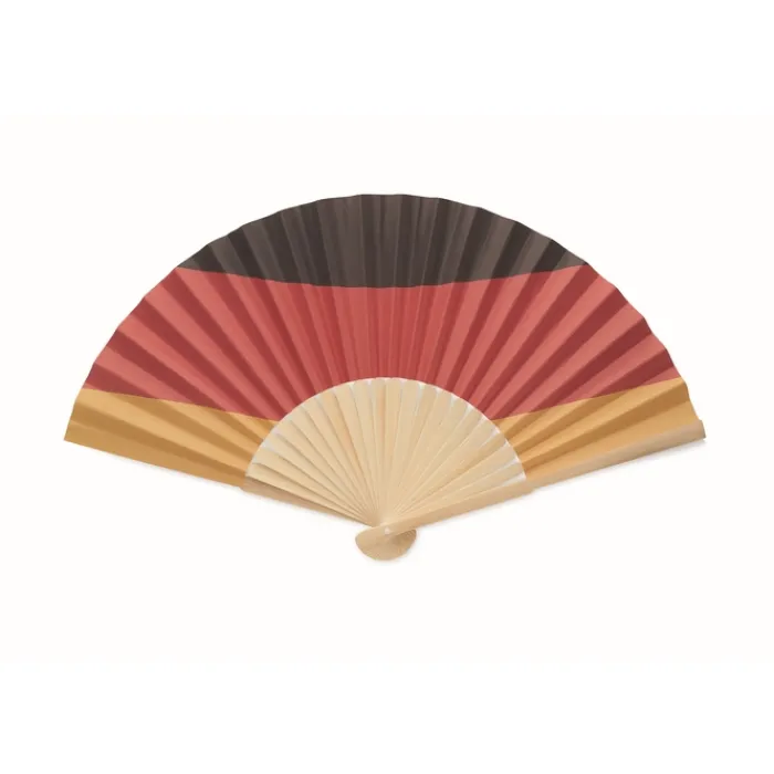 Gift Campaign Ventaglio in bambù con bandiere europee> Ventagli