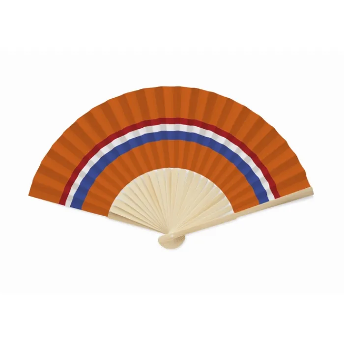 Gift Campaign Ventaglio in bambù con bandiere europee> Ventagli