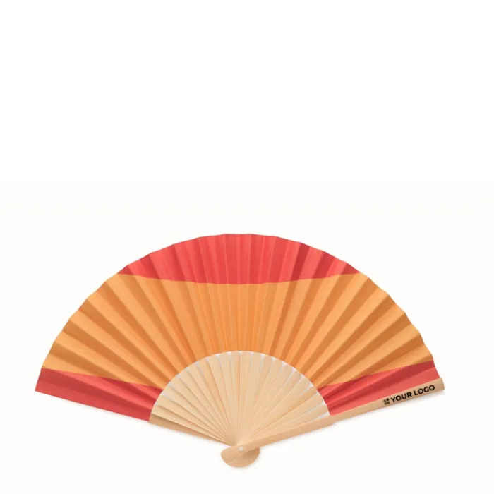 Gift Campaign Ventaglio in bambù con bandiere europee> Ventagli