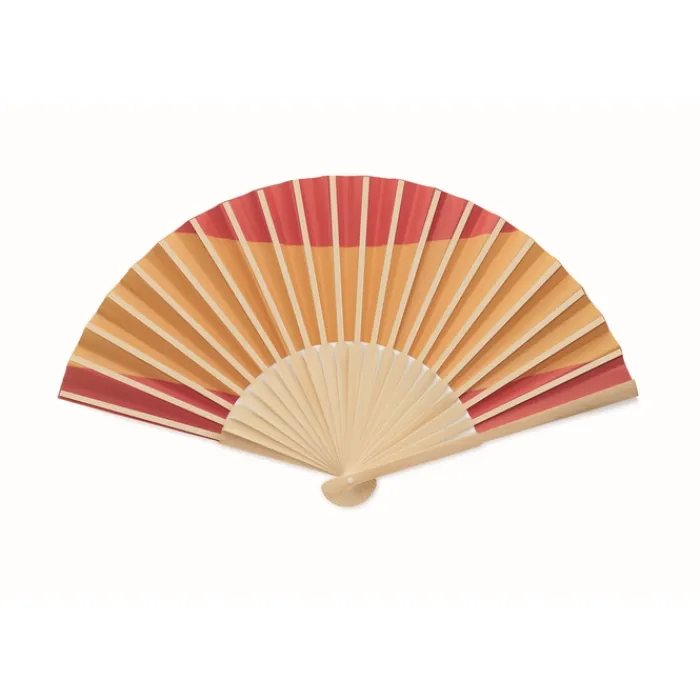 Gift Campaign Ventaglio in bambù con bandiere europee> Ventagli