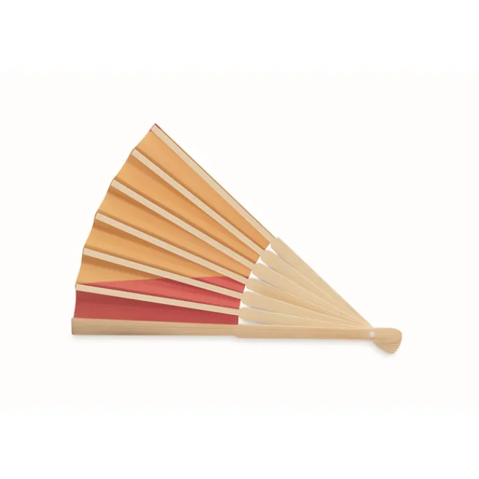 Gift Campaign Ventaglio in bambù con bandiere europee> Ventagli