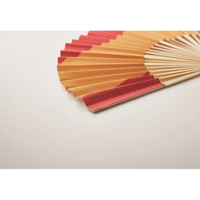 Gift Campaign Ventaglio in bambù con bandiere europee> Ventagli