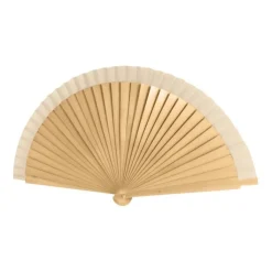 Gift Campaign Ventaglio in naturale verniciato e poliestere Romantic></noscript> Ventagli
