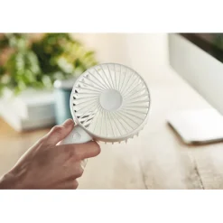 Gift Campaign Ventilatore da tavolo promozionale con 3 livelli di velocità Chill></noscript> Ventagli