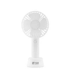 Gift Campaign Ventilatore da tavolo promozionale con 3 livelli di velocità Chill></noscript> Ventagli