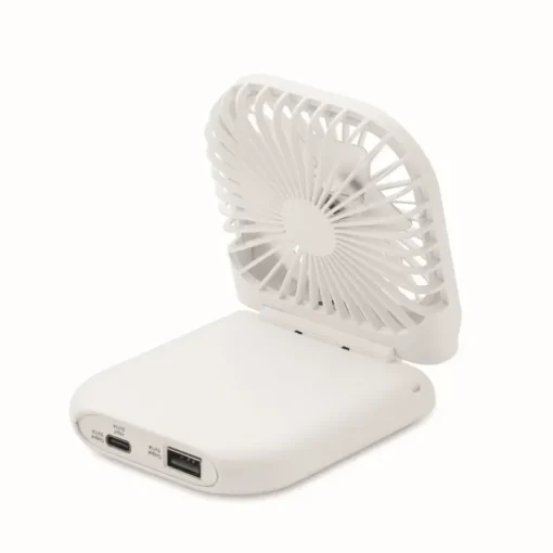 Gift Campaign Ventilatore pieghevole portatile con 4 velocità in ABS> Ventagli