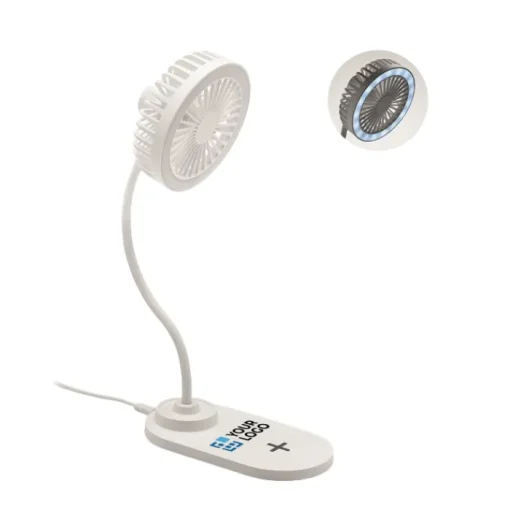 Gift Campaign Ventilatore promoizonale da scrivania 3 velocità con luce a LED Wind> Altri Gadget Pubblicitari