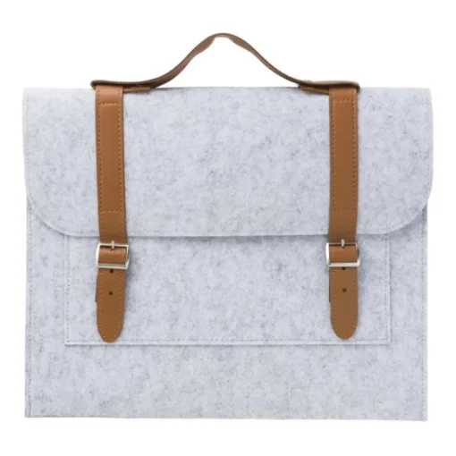 Gift Campaign Ventiquattrore personalizzate in feltro RPET con fibbie e maniglia in PU> Gadget Per L'Ufficio|Ventiquattrore Personalizzate