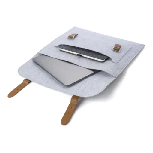 Gift Campaign Ventiquattrore personalizzate in feltro RPET con fibbie e maniglia in PU> Gadget Per L'Ufficio|Ventiquattrore Personalizzate