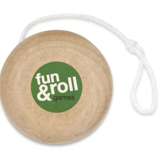 Gift Campaign Yoyo promozionale ecologico per incisione laser laccio in corda Woody> Regali Per Bambini|Giochi E Passatempo