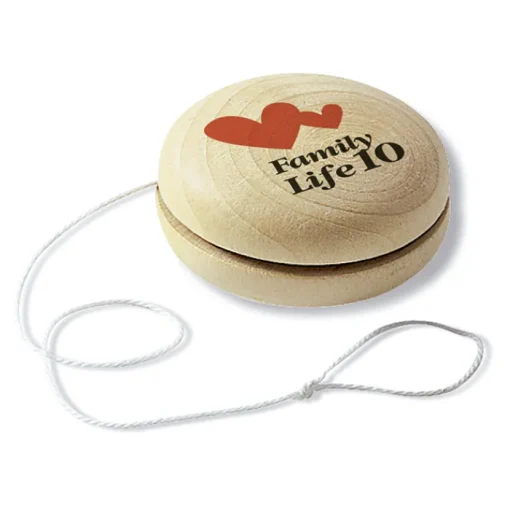 Gift Campaign Yoyo promozionale ecologico per incisione laser laccio in corda Woody> Regali Per Bambini|Giochi E Passatempo