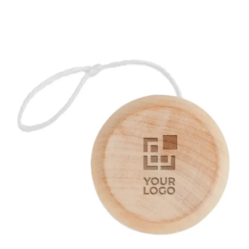 Gift Campaign Yoyo promozionale ecologico per incisione laser laccio in corda Woody> Regali Per Bambini|Giochi E Passatempo