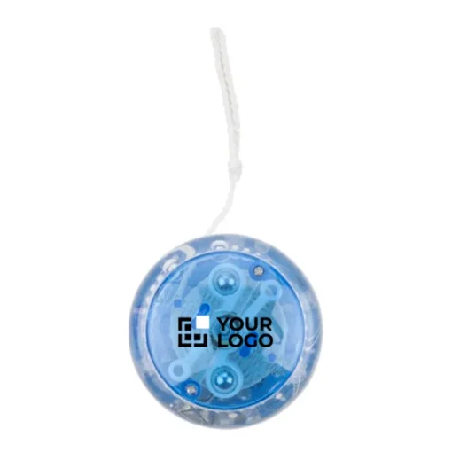 Gift Campaign Yo-yo trasparente che si illumina durante l'uso con cordino bianco> Giochi E Passatempo