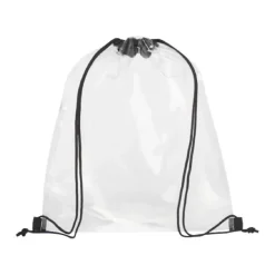 Gift Campaign Zainetti a sacca con logo trasparenti e corde colorate Transparent> Sacche Personalizzate
