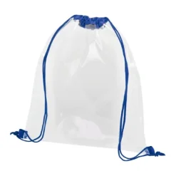 Gift Campaign Zainetti a sacca con logo trasparenti e corde colorate Transparent> Sacche Personalizzate