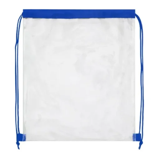 Gift Campaign Zainetti a sacca con logo trasparenti e corde colorate Transparent> Sacche Personalizzate