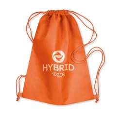 Gift Campaign Zainetti a sacca in colori vivaci corde abbinate TNT 80g/m2 Basic><noscript><img width=