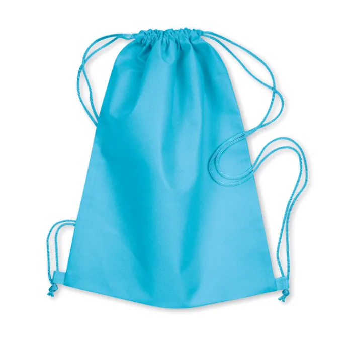 Gift Campaign Zainetti a sacca in colori vivaci corde abbinate TNT 80g/m2 Basic> Sacche Personalizzate