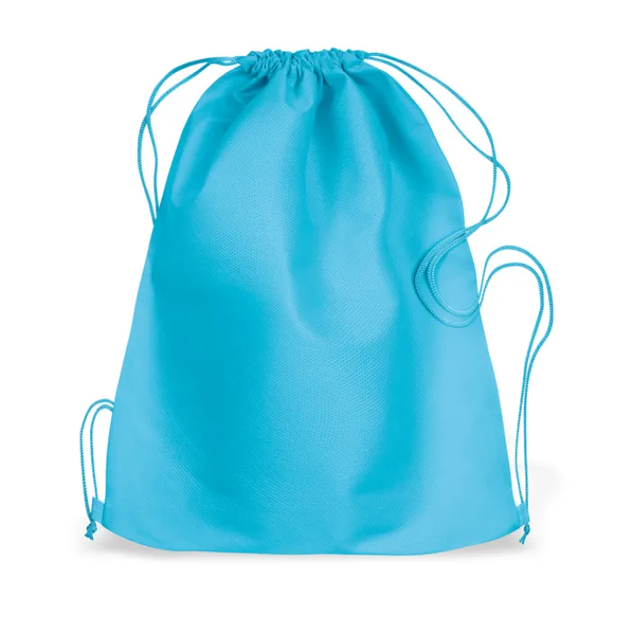 Gift Campaign Zainetti a sacca in colori vivaci corde abbinate TNT 80g/m2 Basic> Sacche Personalizzate