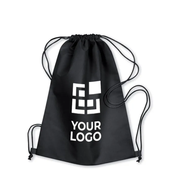 Gift Campaign Zainetti a sacca in colori vivaci corde abbinate TNT 80g/m2 Basic> Sacche Personalizzate