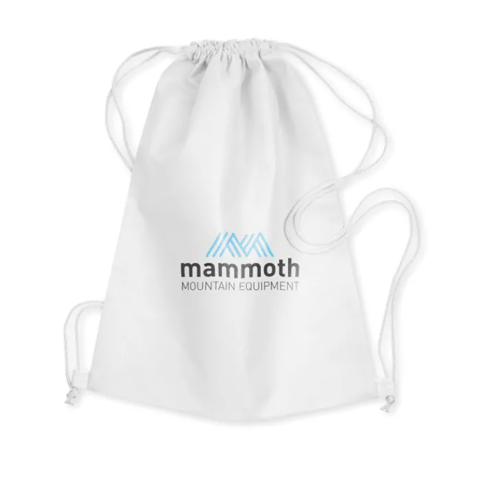 Gift Campaign Zainetti a sacca in colori vivaci corde abbinate TNT 80g/m2 Basic> Sacche Personalizzate