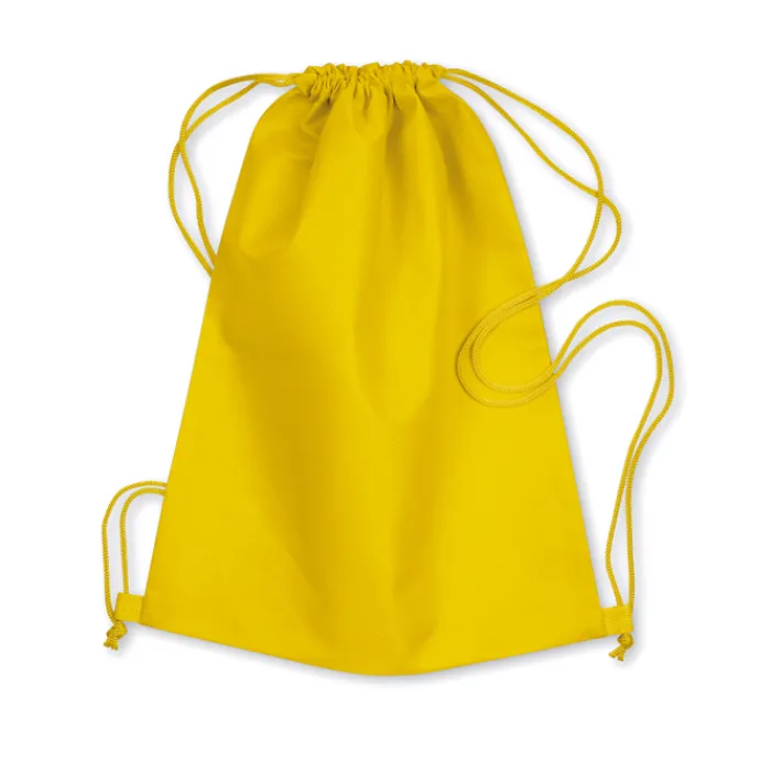 Gift Campaign Zainetti a sacca in colori vivaci corde abbinate TNT 80g/m2 Basic> Sacche Personalizzate