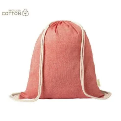 Gift Campaign Zainetti a sacca più colori corde in cotone 120 gr/m2 Recycled Cotton> Gadget Ecologici|Sacche Personalizzate