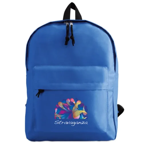 Gift Campaign Zainetti personalizzati in poliestere 600D con tasca esterna School Color> Regali Per Bambini|Gadget Per La Scuola