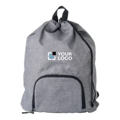 Gift Campaign Zainetti promozionali pieghevoli in poliestere 300D con tasca esterna></noscript> Sacche Personalizzate